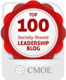 #37 on the CMOE Top 100 Most Socially Shared Leadership Blogs